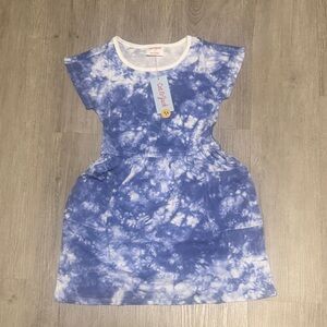 ***2/$15*** Cat & Jack Tie-Dye Blue Casual Dress